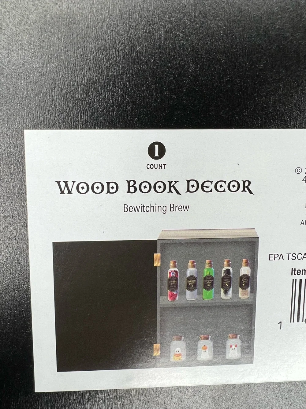 NEW Target Bullseyes Playground Halloween 2026 Spells Wood Book Decor Set of 3